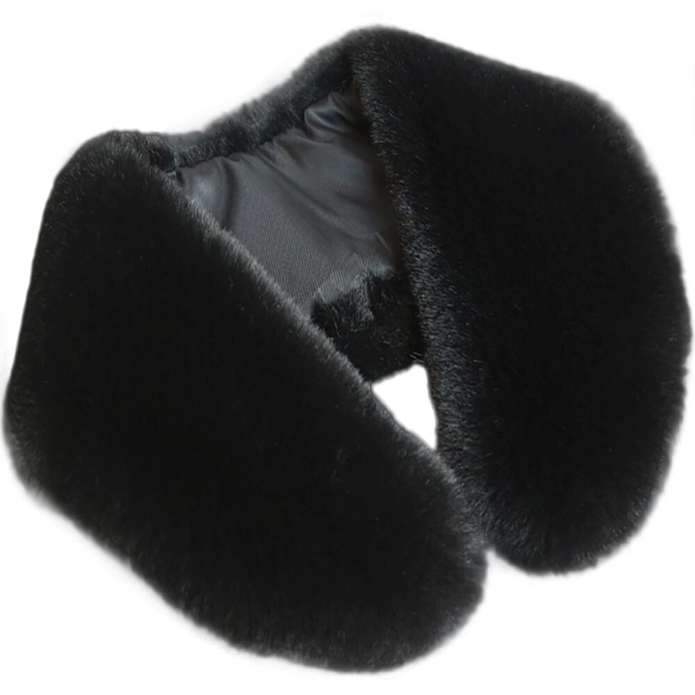 7251 Faux Fur Soft Warmer Collar Rabbit Fur Collar Shawl Wrap Stole Fake